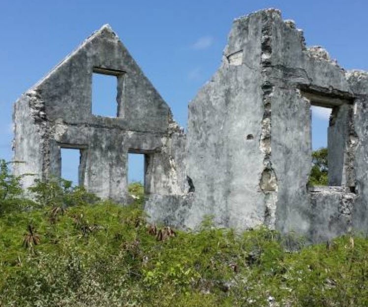 Watling’s Castle Ruins, San Salvador, Bahamas